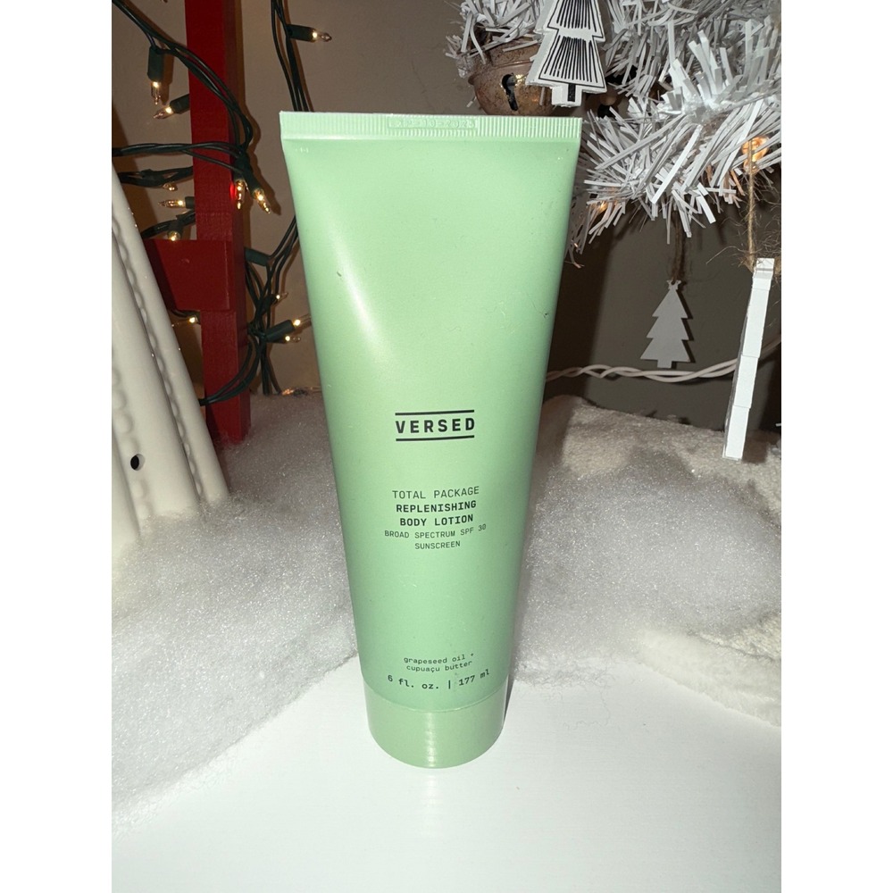 VERSED Total Package Replenishing Body Lotion Broad Spectrum 6 oz 177 ml